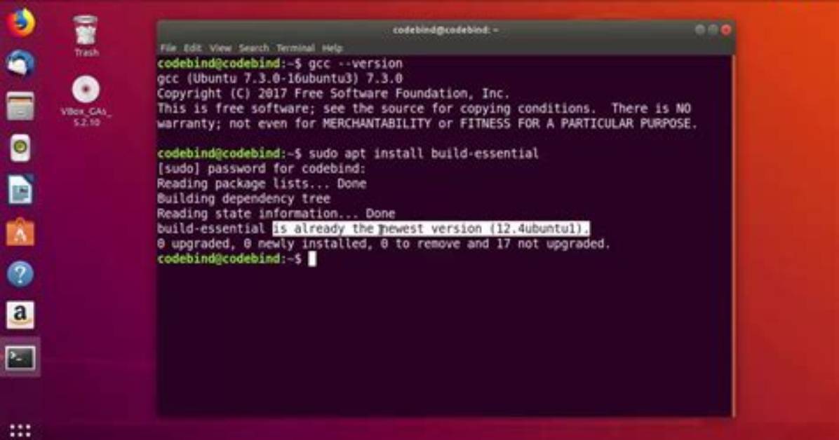 Does Ubuntu Come with C Compiler?