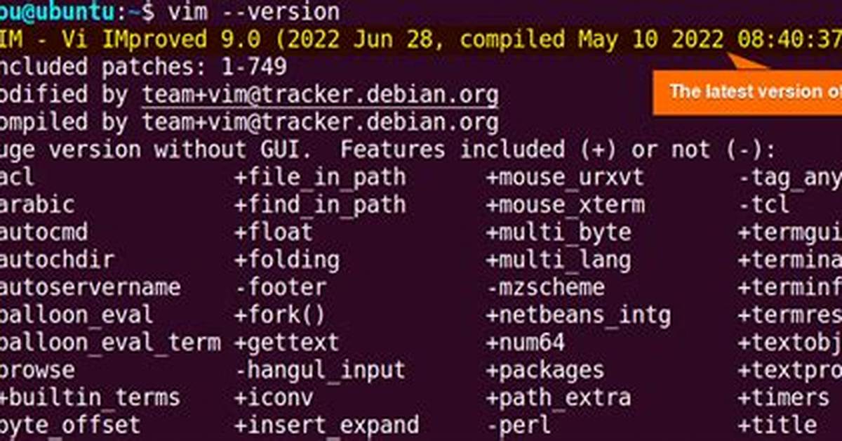 Does Ubuntu Have Vim?