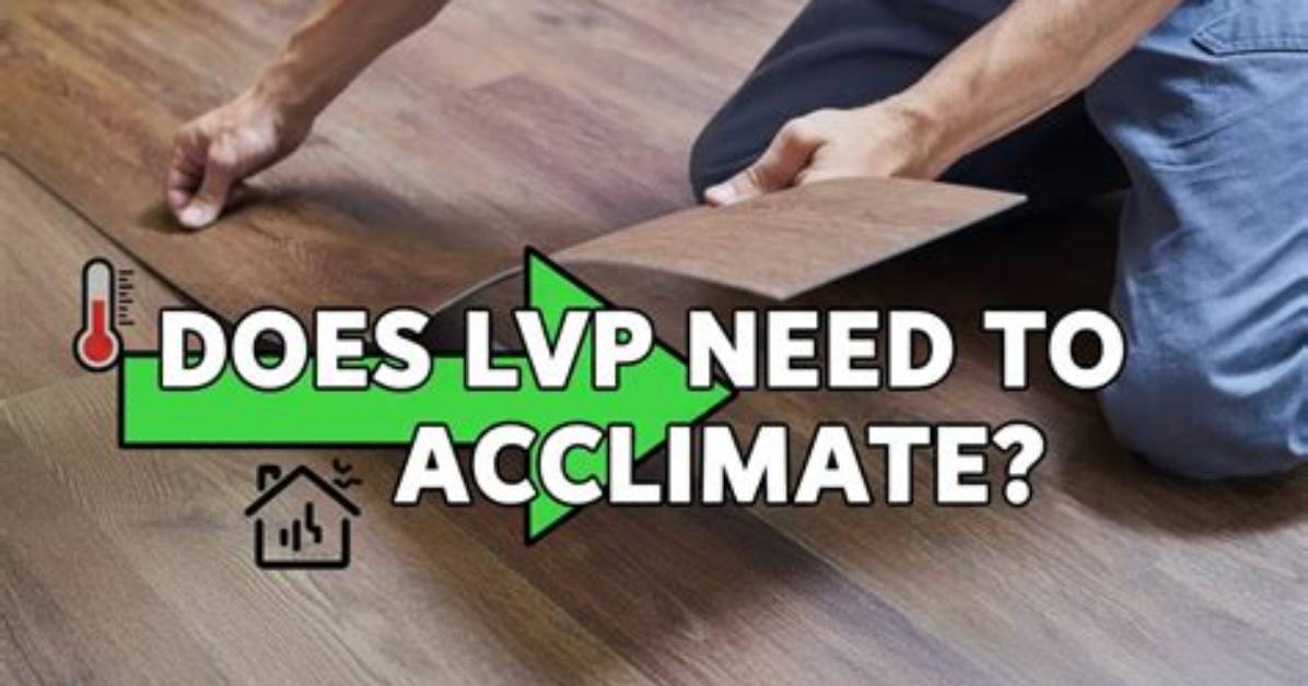 Does Underlayment Need to Acclimate?