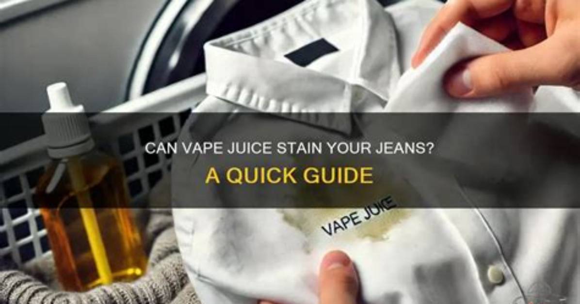 Does Vape Juice Stain Sheets?