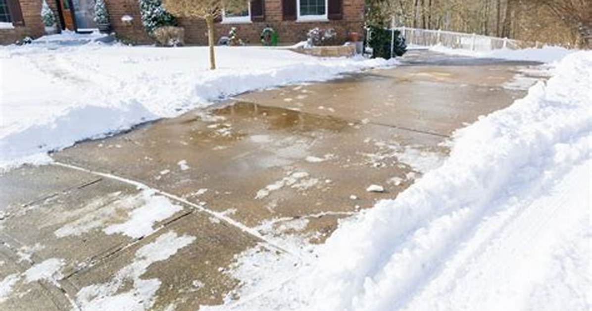 Does Vinegar Melt Snow?