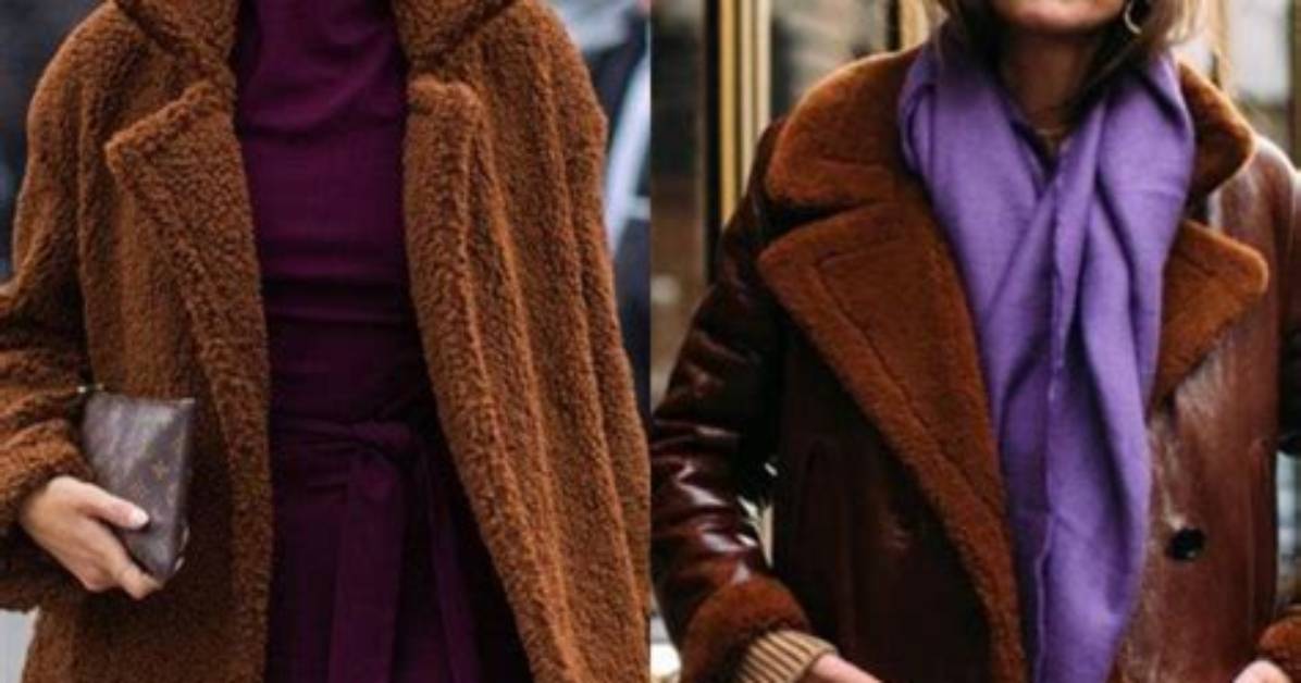 Does Violet Go with Brown?