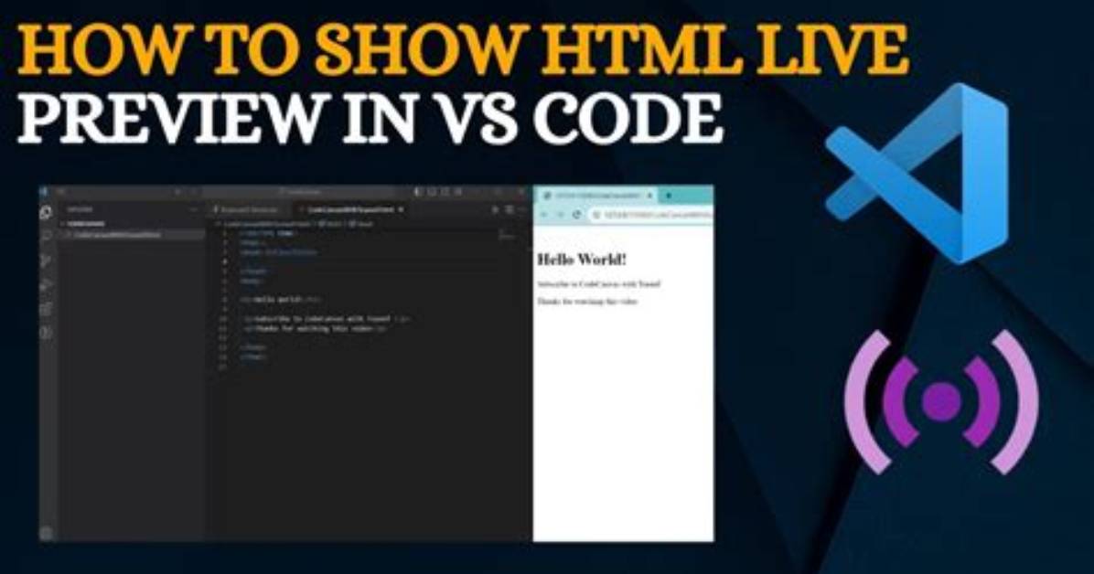 Does Vscode Have Live Preview