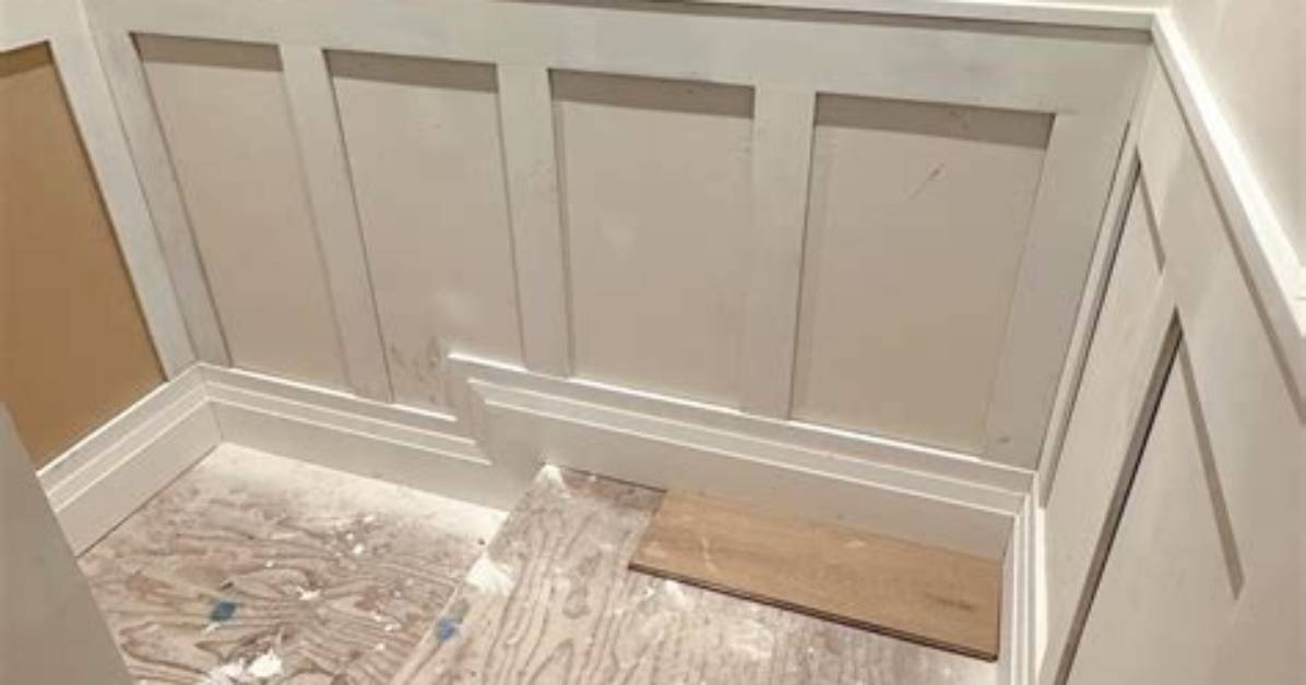 Does Wainscoting Go over Drywall?
