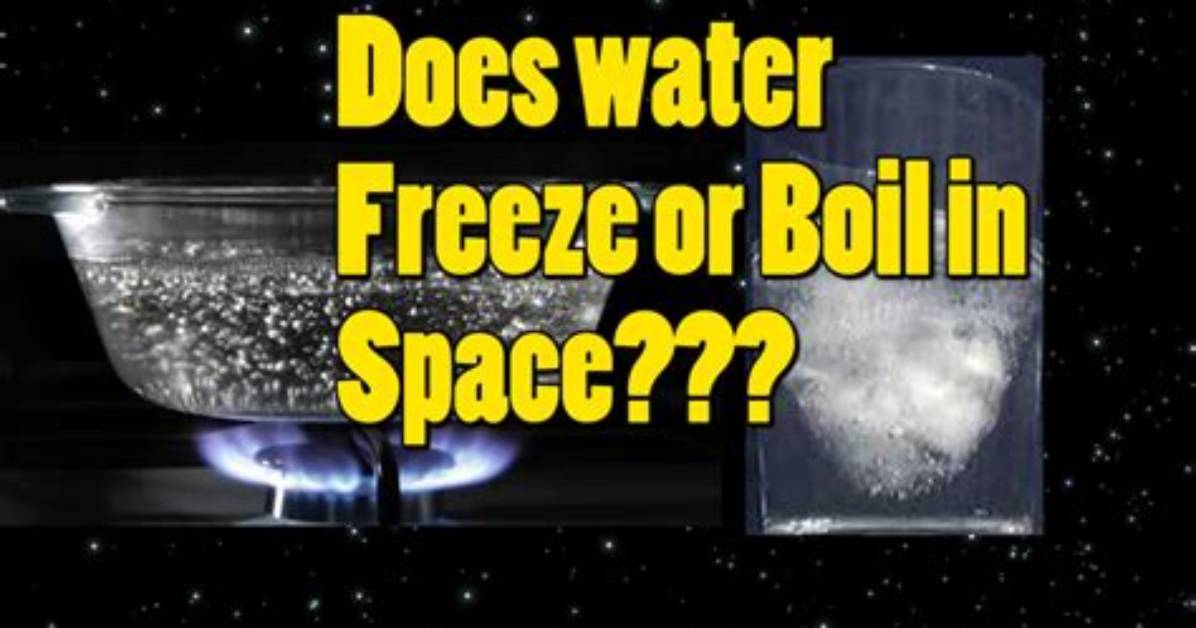 Does Water Freeze in Space?