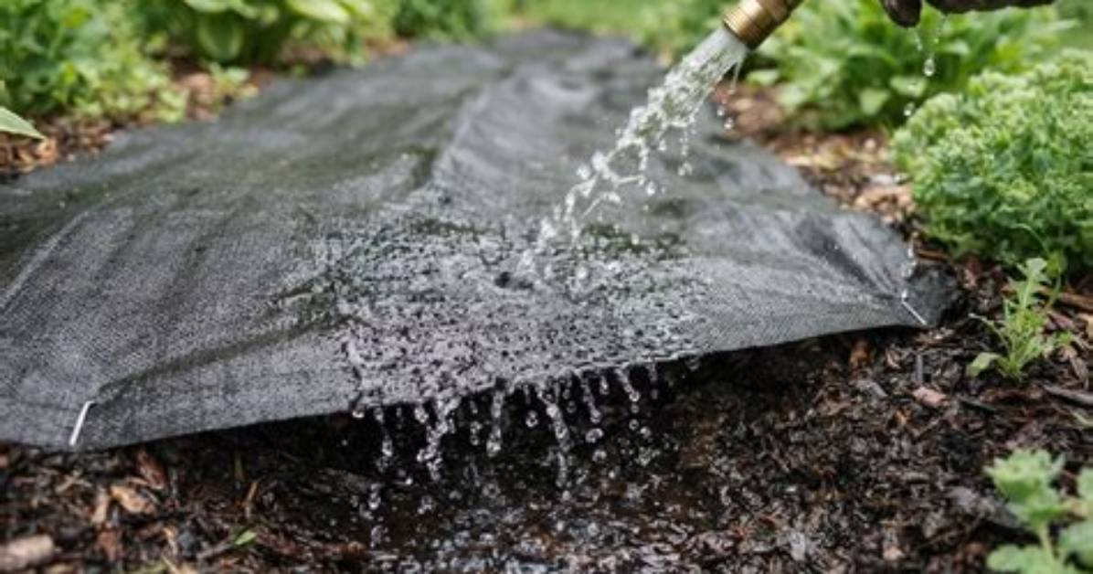 Does Water Go Through Geotextile