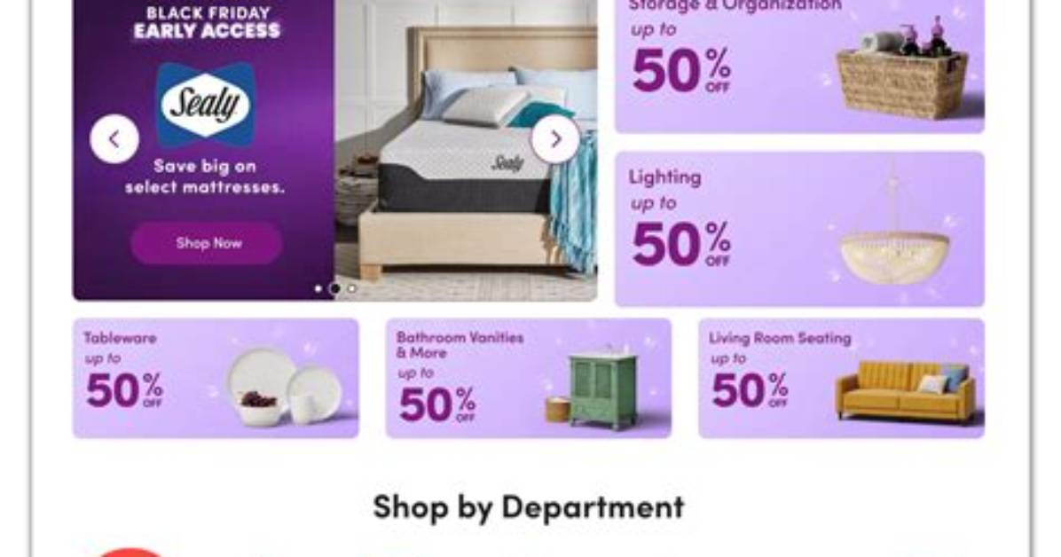 Does Wayfair Have a Registry