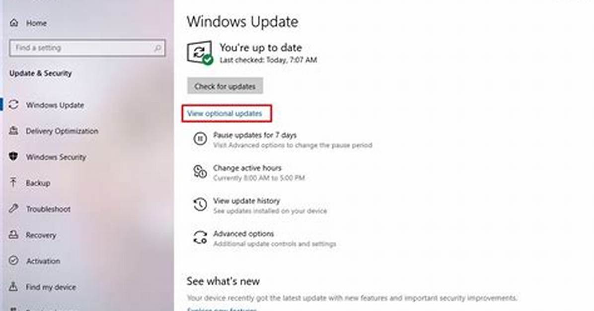 Does Windows 10 Automatically Install Optional Updates?