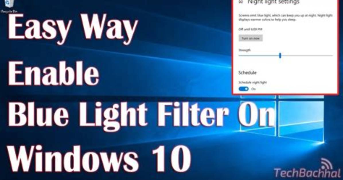 Does Windows 10 Blue Light Filter Work?