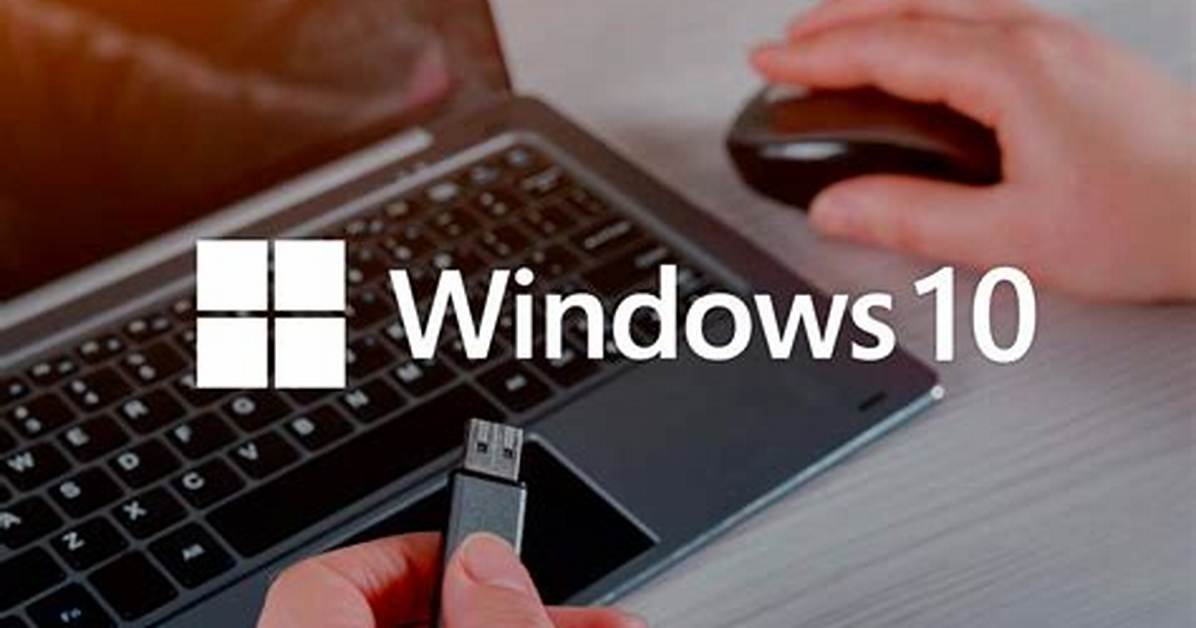 Does Windows 10 Come with a Usb?