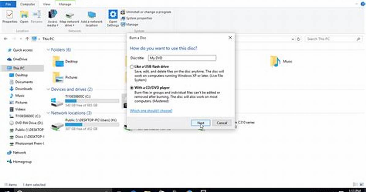 Does Windows 10 Come with Cd Burning Software?