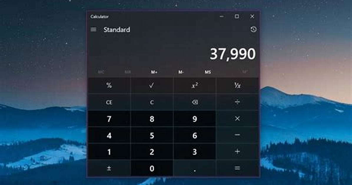 Does Windows 10 Have a Calculator?