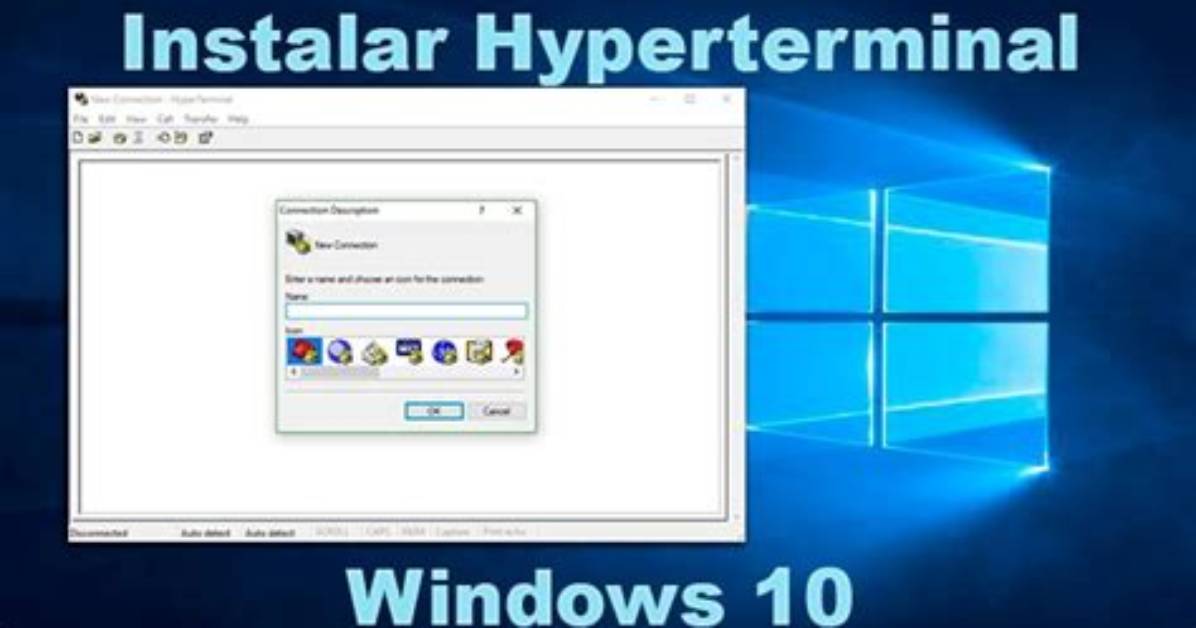 Does Windows 10 Have Hyperterminal?