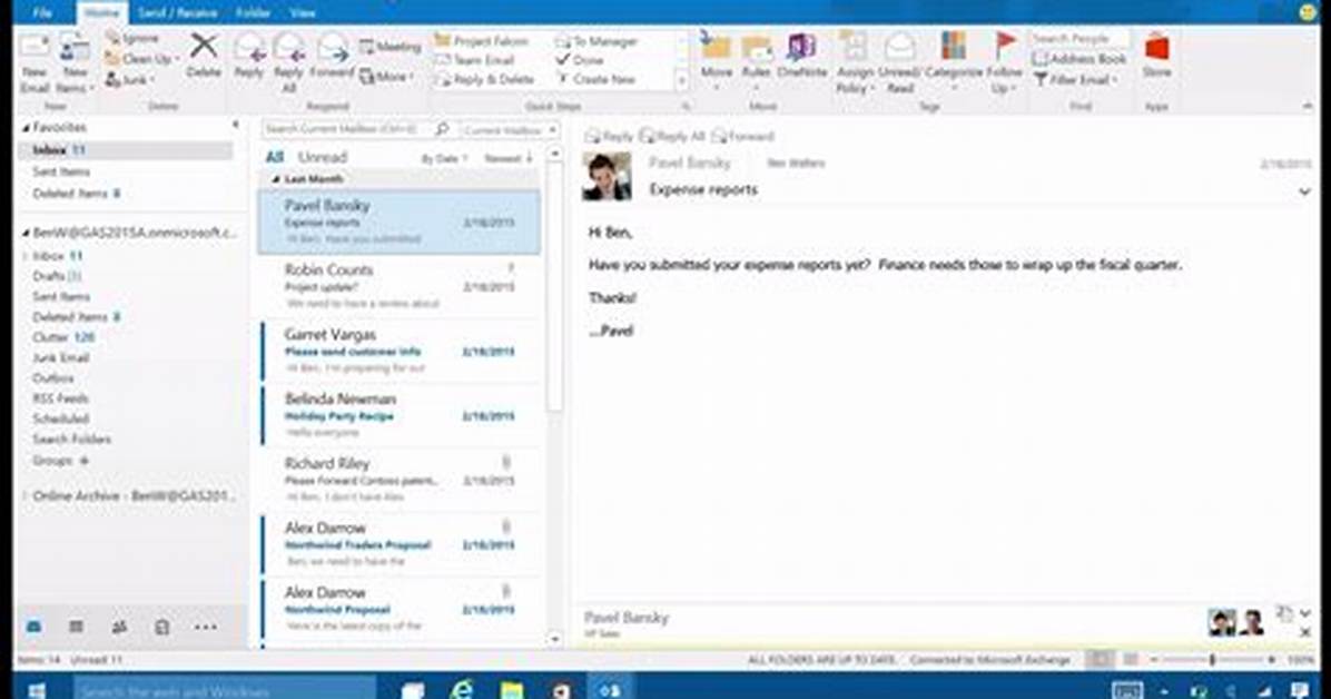 Does Windows 10 Include Outlook?