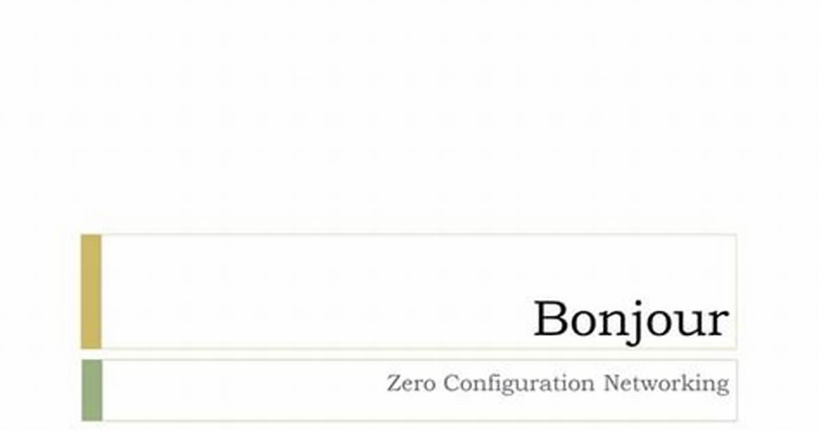 Does Windows 10 Need Bonjour?