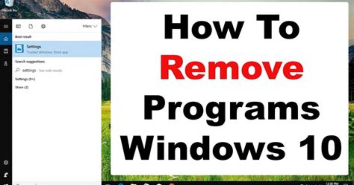 Does Windows 10 Refresh Remove Programs?