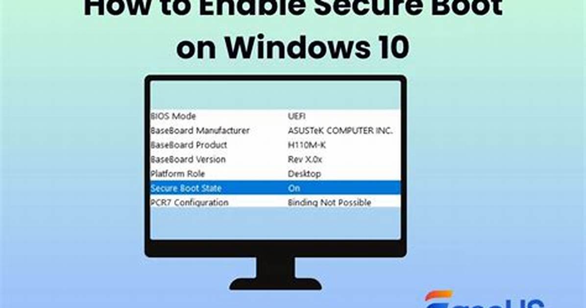 Does Windows 10 Support Secure Boot?