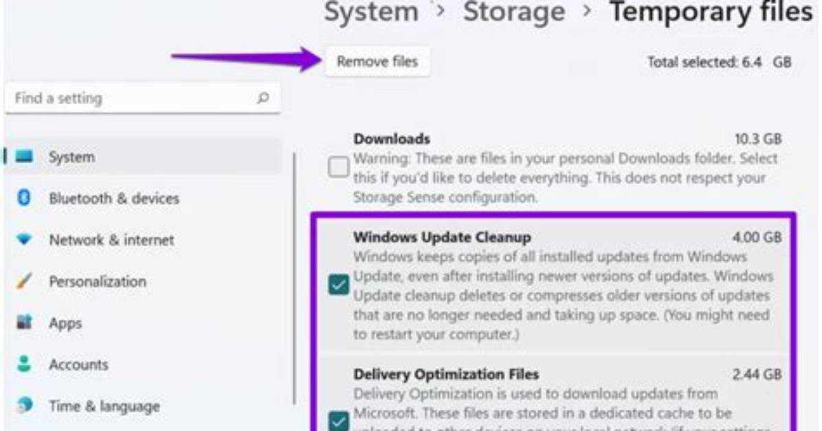 Does Windows 10 Update Assistant Delete Files?