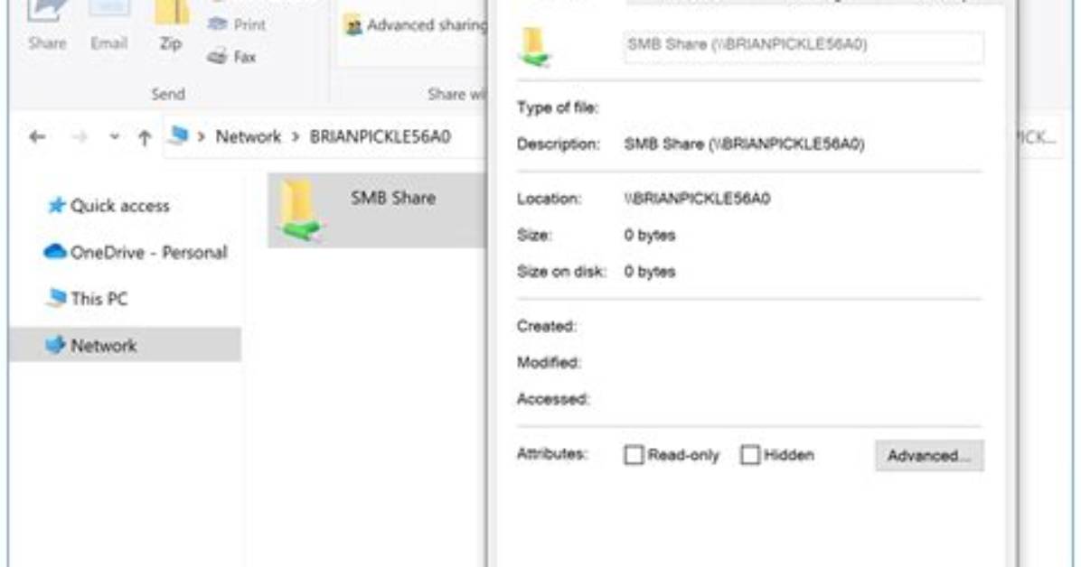 Does Windows 10 Use Smb?