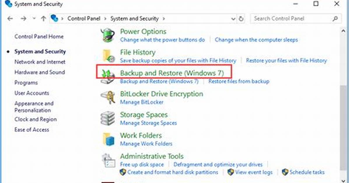 Does Windows 7 Backup Save?