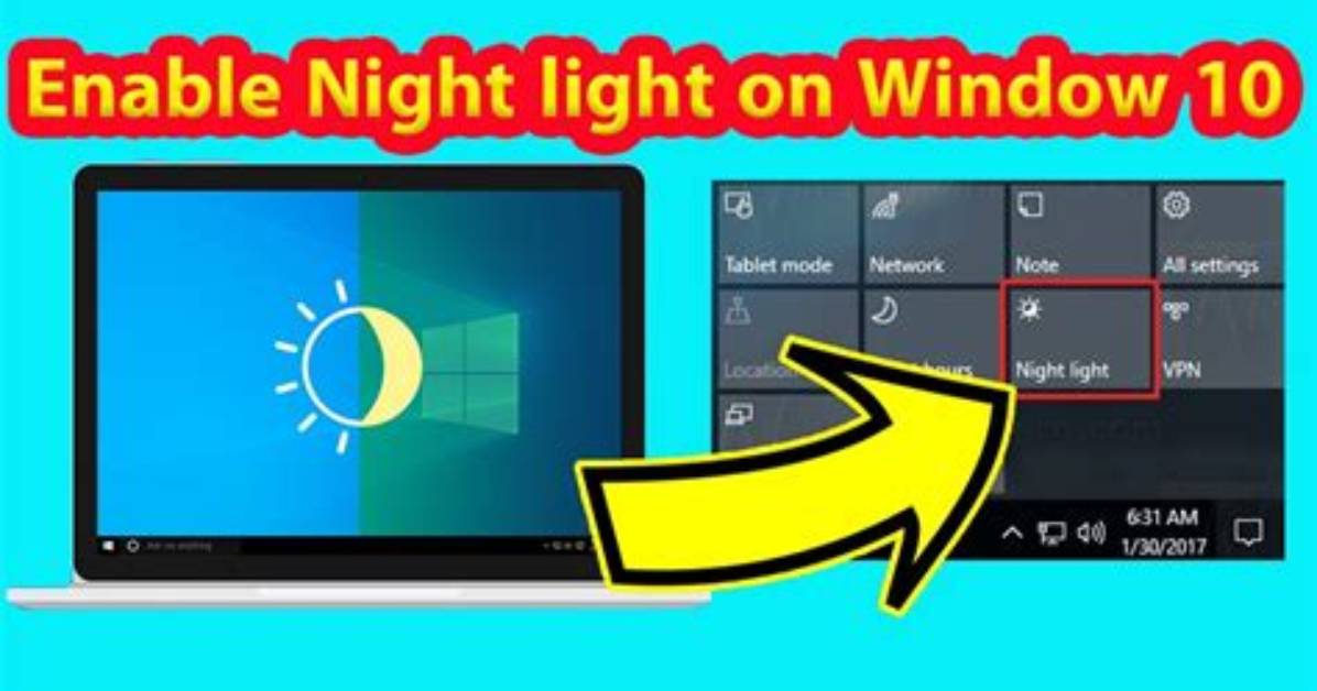 Does Windows 7 Have Night Light?
