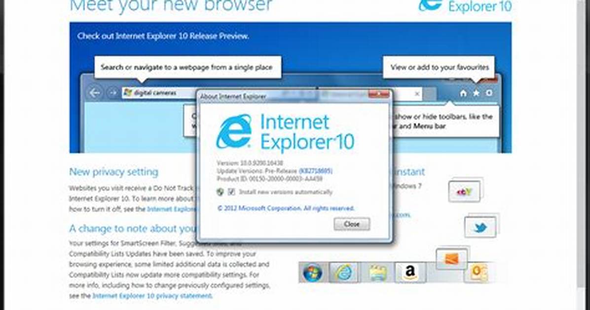 Does Windows 7 Support Internet Explorer 10?
