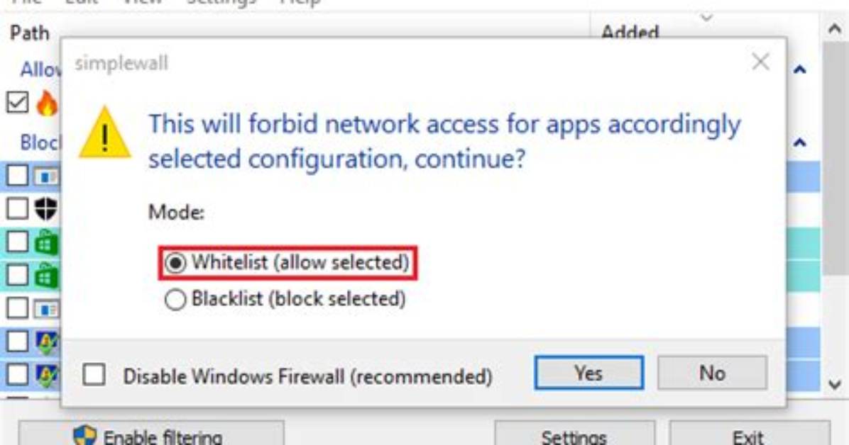 Does Windows Firewall Fully Block Windows Telemetry?
