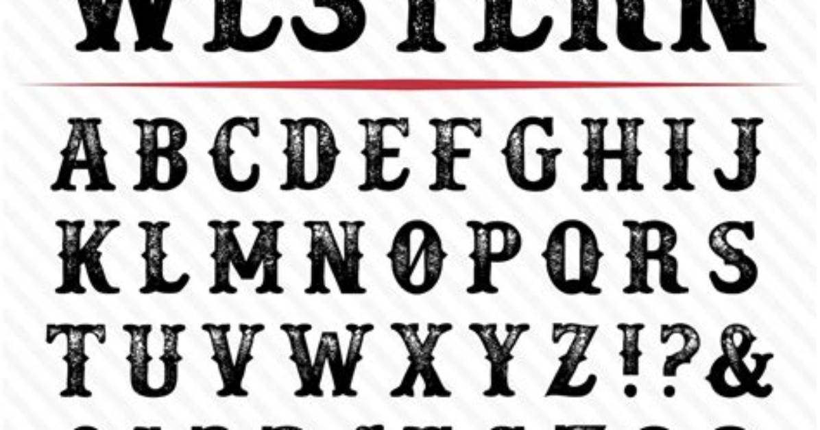 Does Word Have a Western Font?
