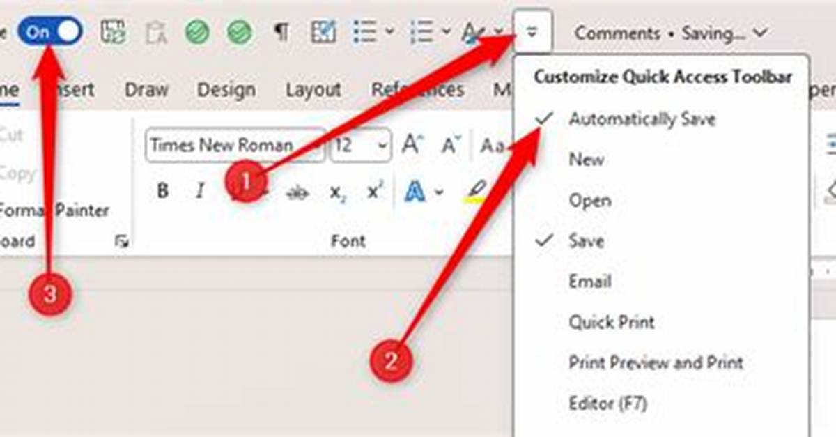 Does Word Save Automatically?