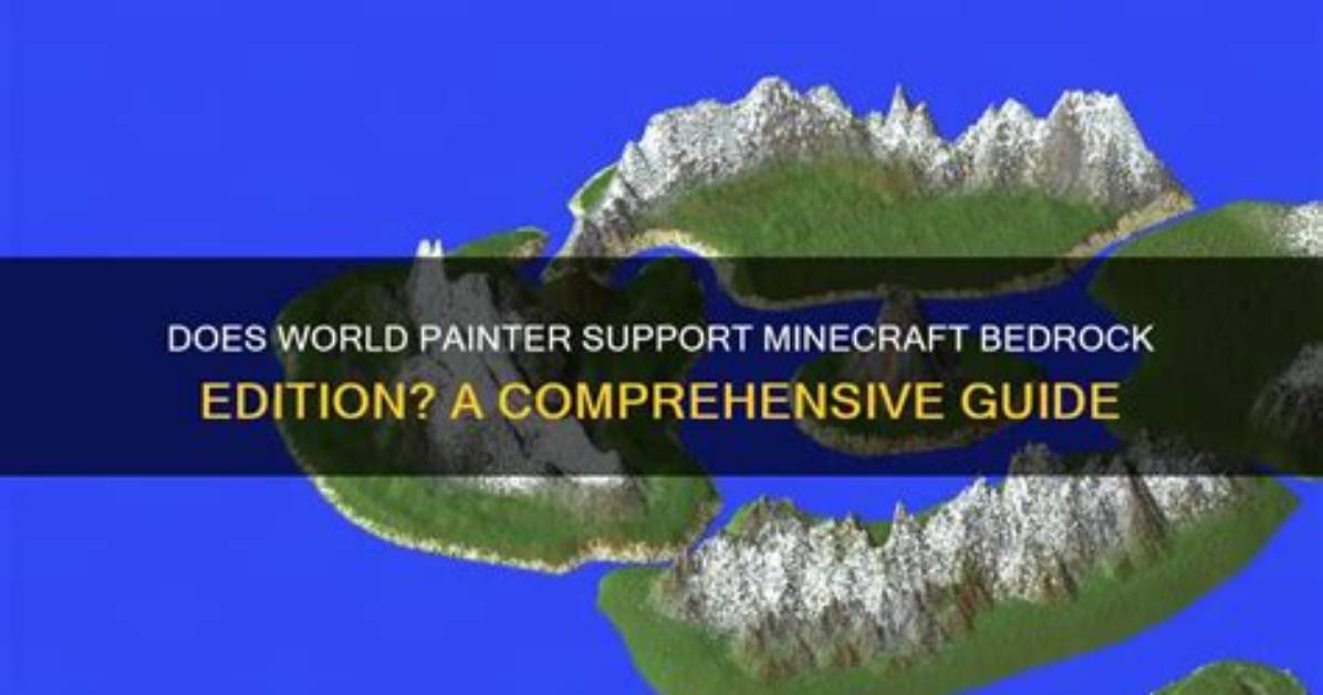 Does World Painter Work for Minecraft Windows 10?