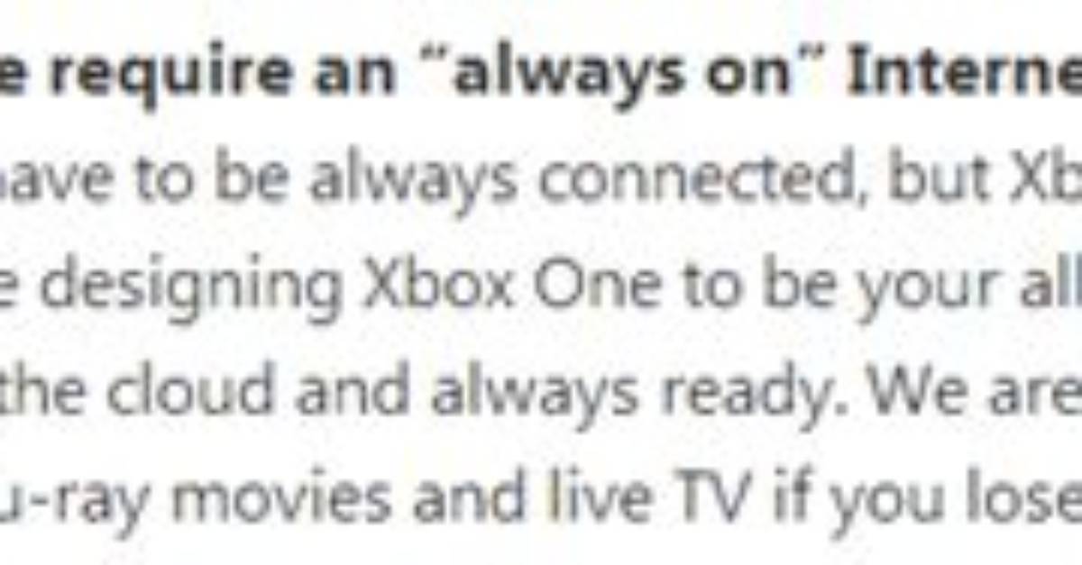 Does Xbox One Require Internet to Start?