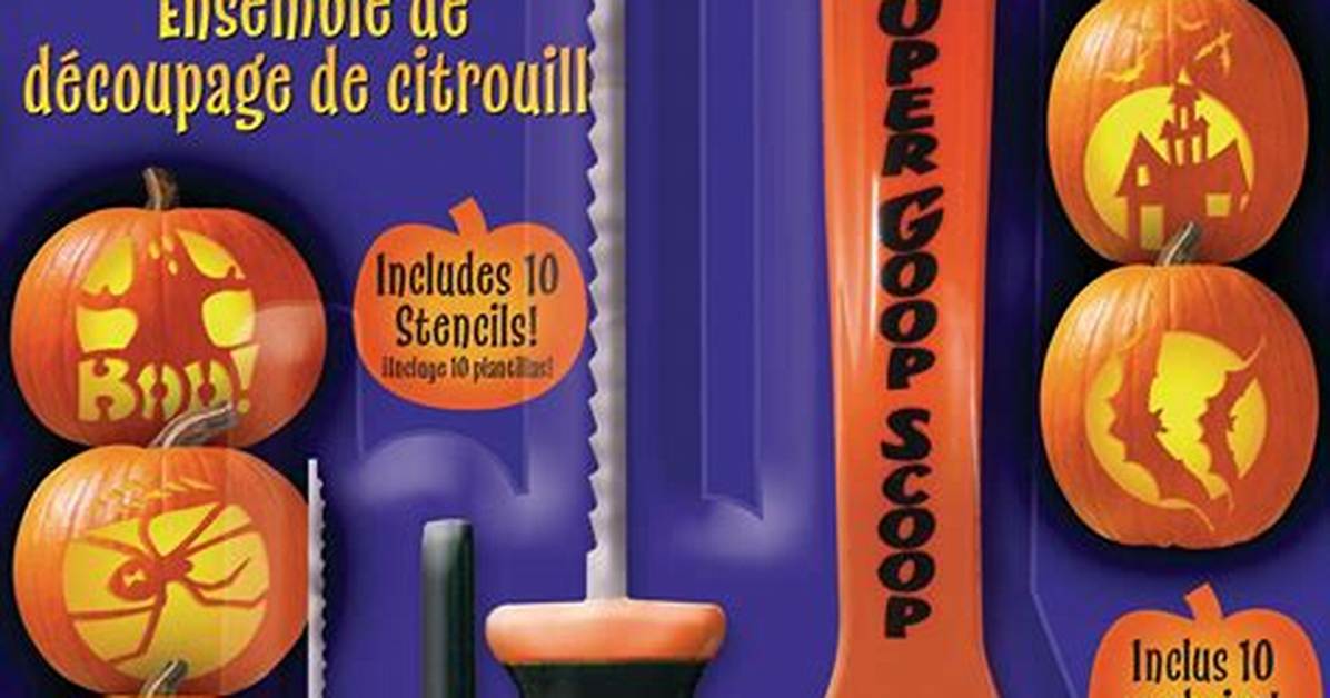 Dollar Tree Pumpkin Carving Kits