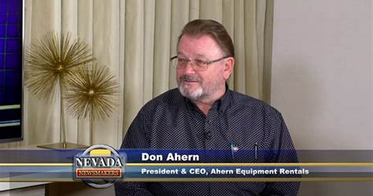 Don Ahern Net Worth 2024