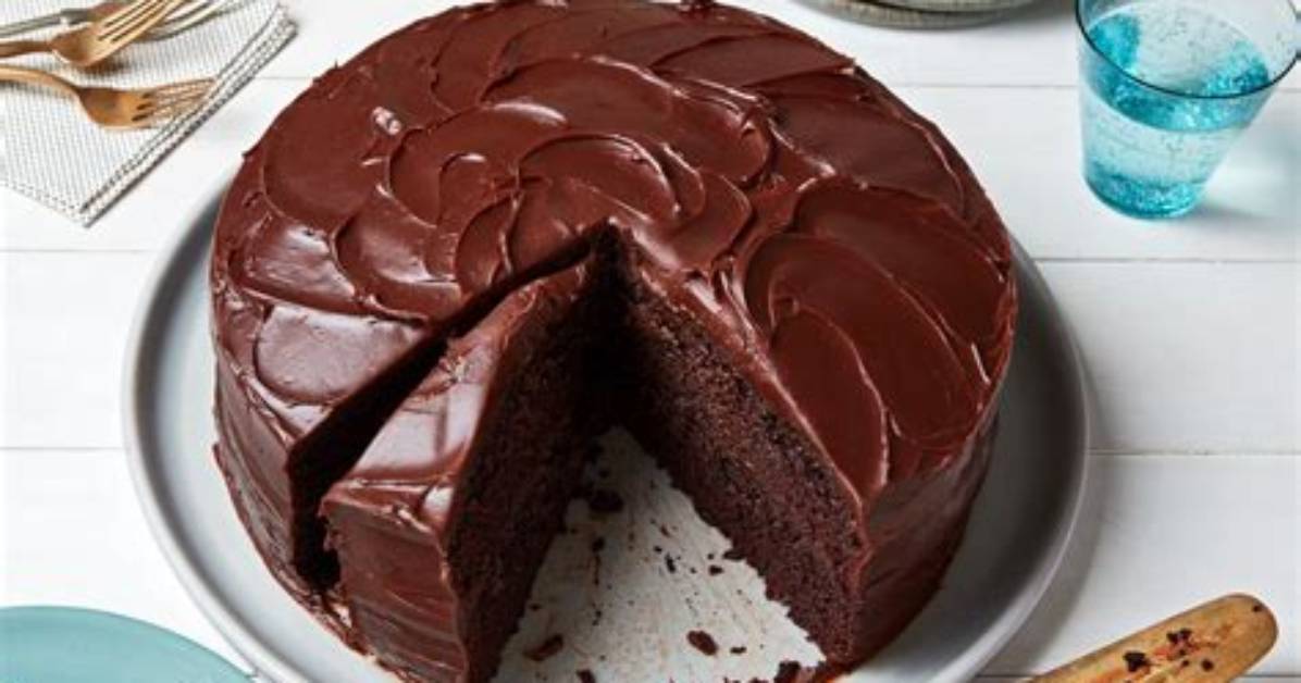 Double Chocolate Layer Cake