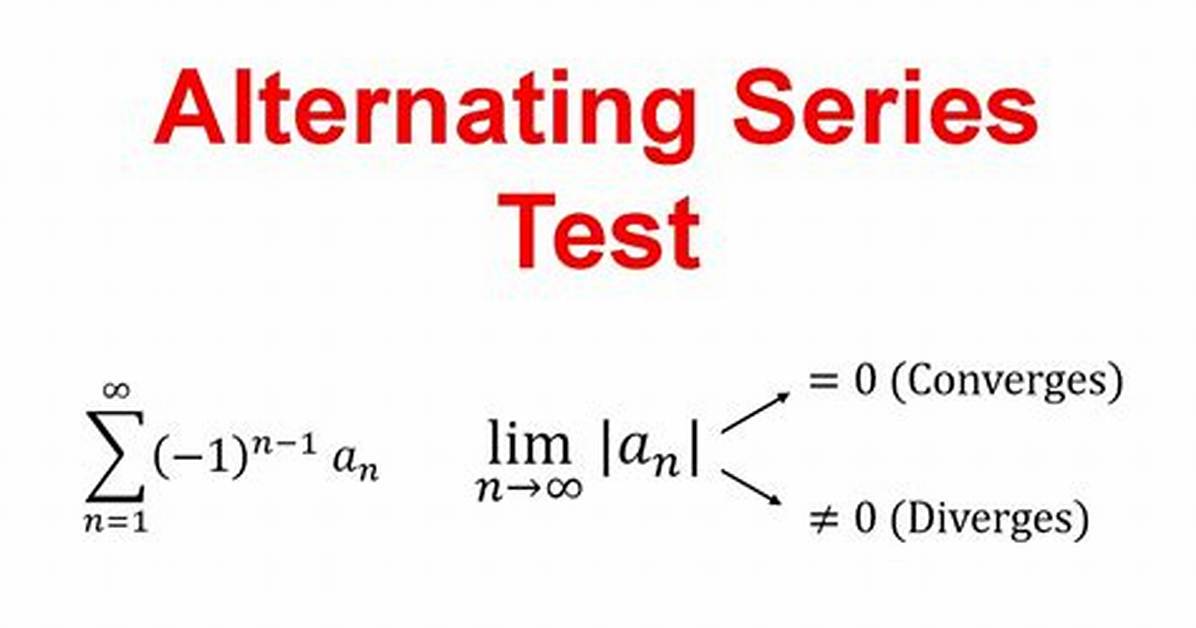 Doubt Using the Alternating Series Test