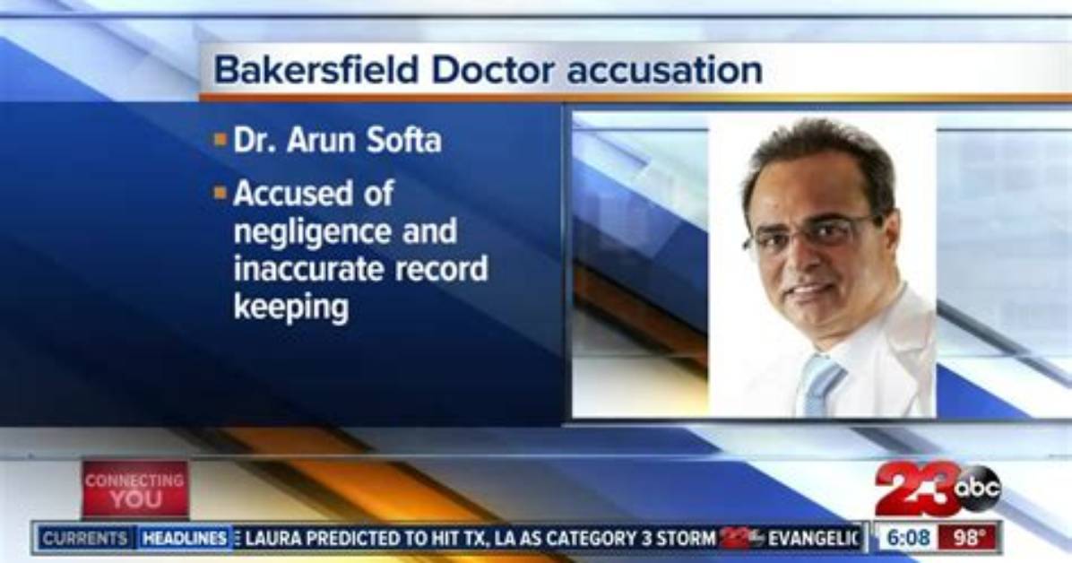 Dr. Arun Softa, Md – Bakersfield, Ca