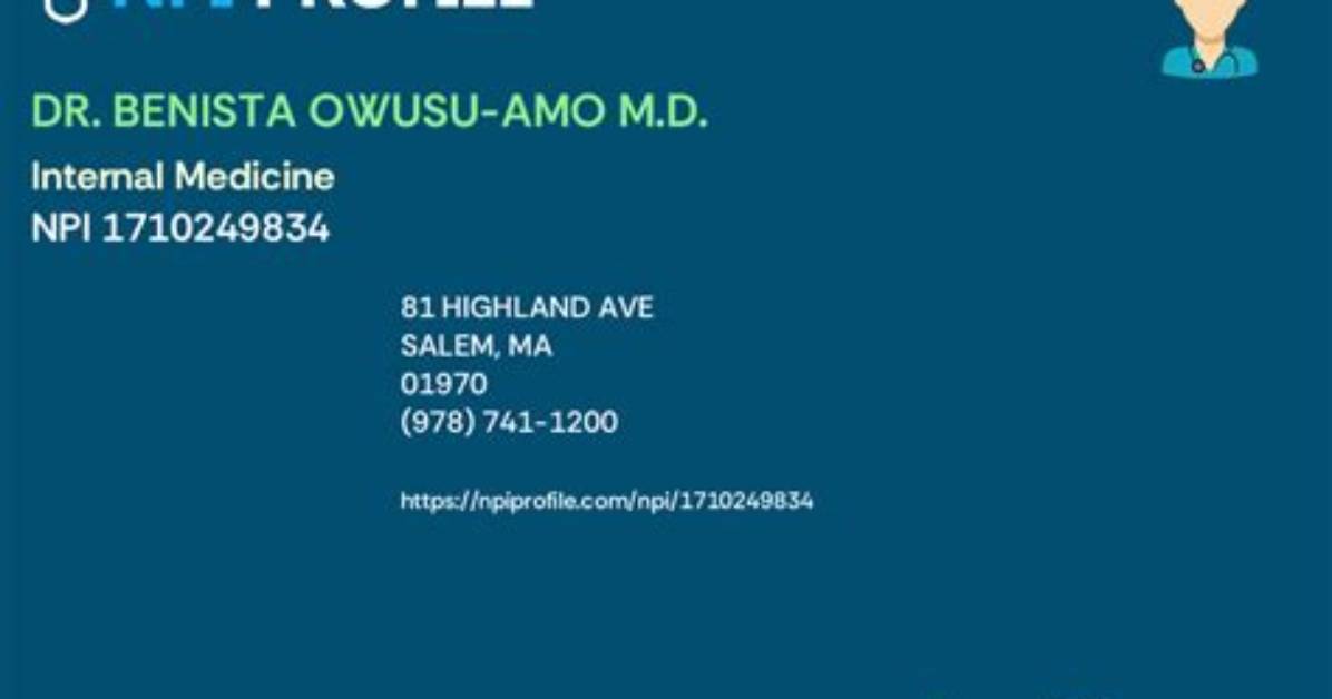 Dr. Benista Owusu-Amo, Md – Salem, Ma