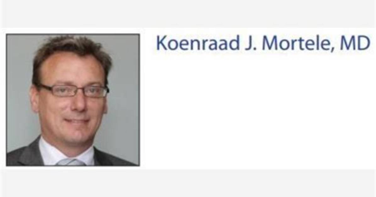Dr. Koenraad Mortele, Md – Boston, Ma