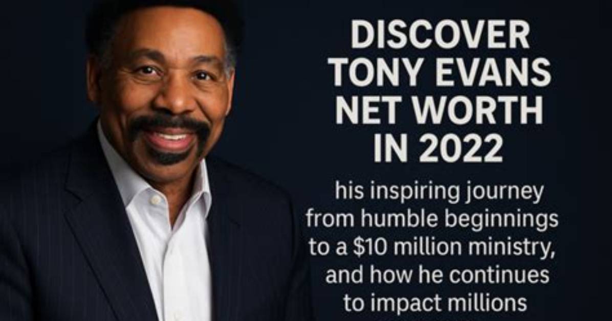 Dr Tony Evans Net Worth
