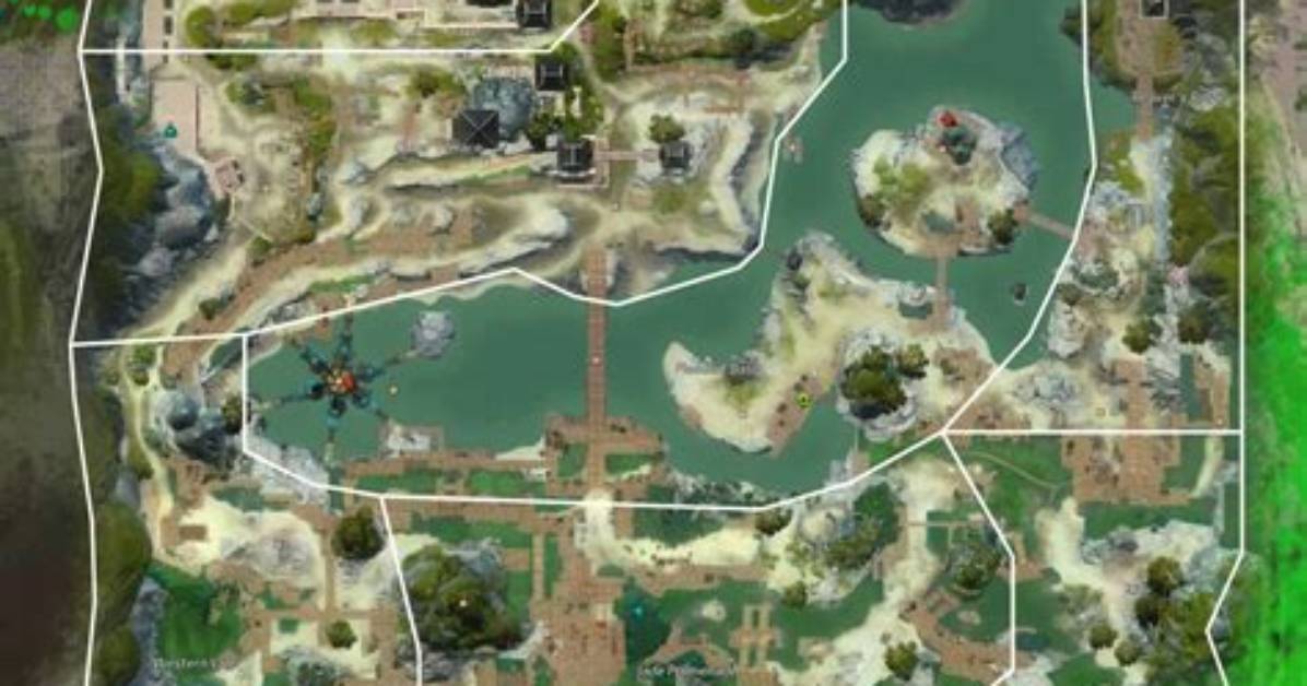 Dragon's End Map Guild Wars 2