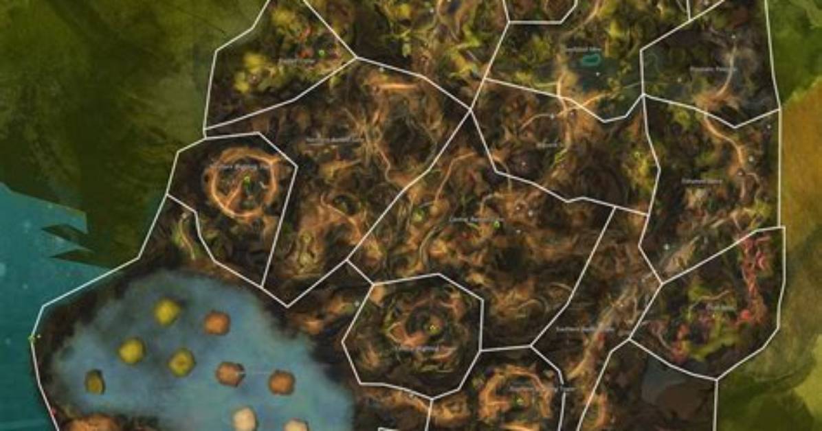 Dragon's Stand Map Guild Wars 2