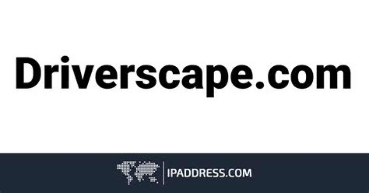 Driverscape. Com Login Safely, Analysis & Comments