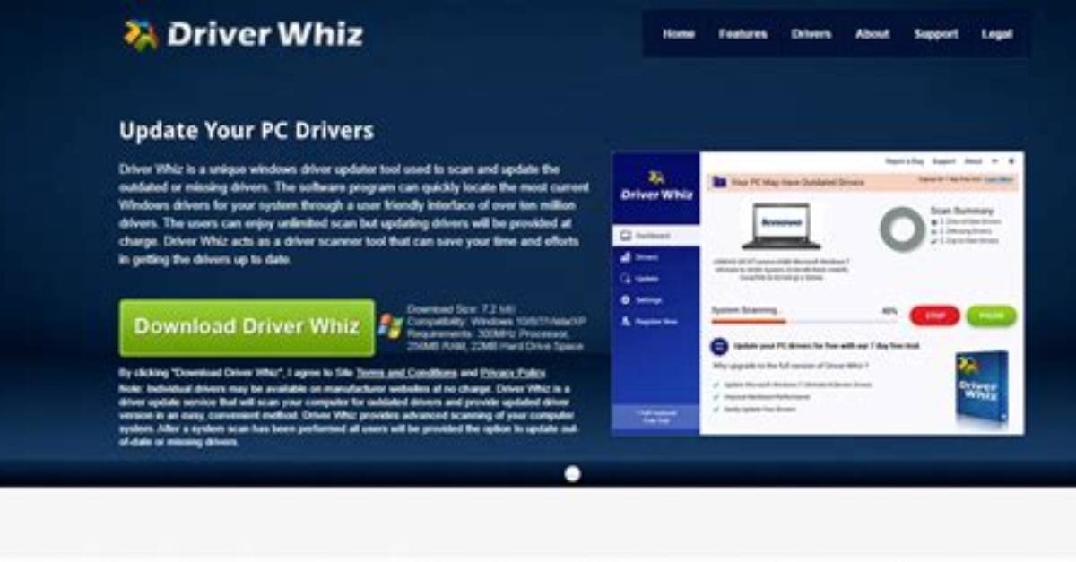 Driverwhiz Uninstall Guide