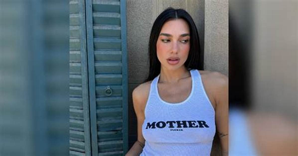 Dua Lipa Went Braless and Wore the Most Controversial Pants Trend in Her Latest Photo Dump