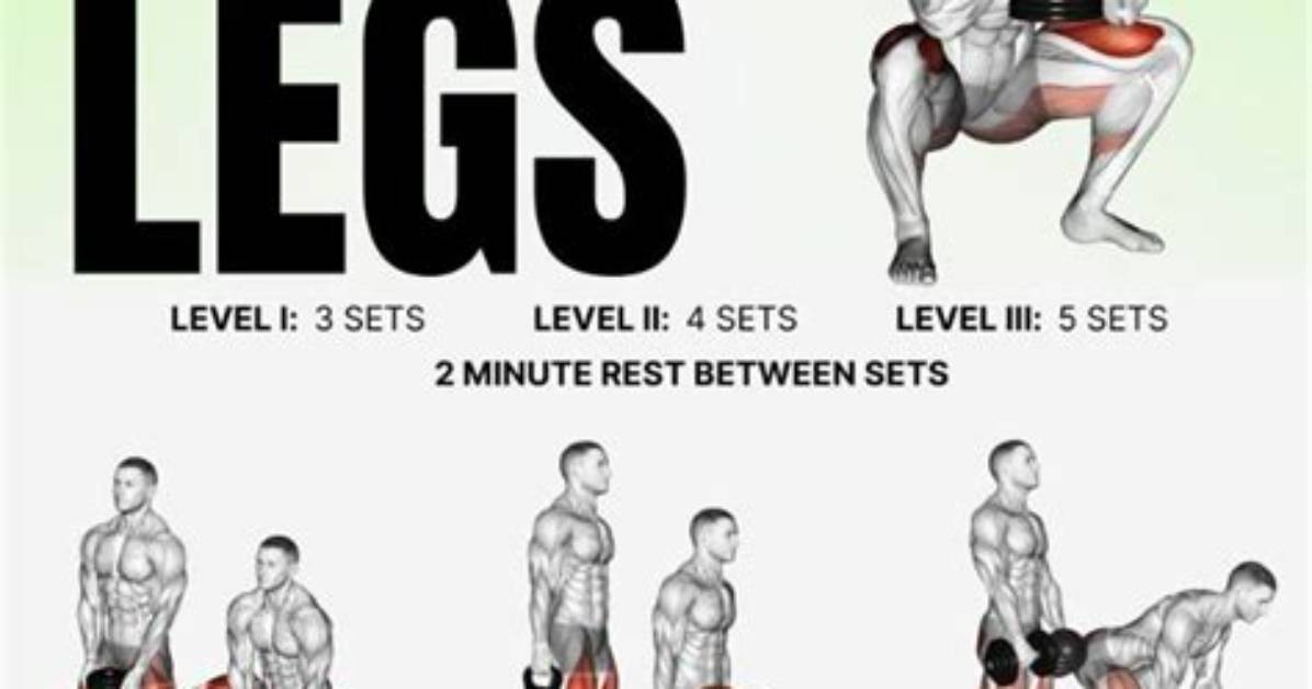 Dumbbell Workout for Stronger Legs