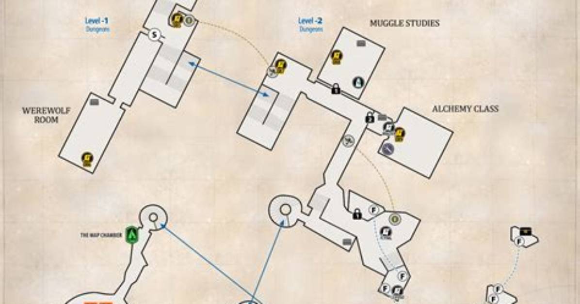 Dungeons Walkthrough in Hogwarts Legacy