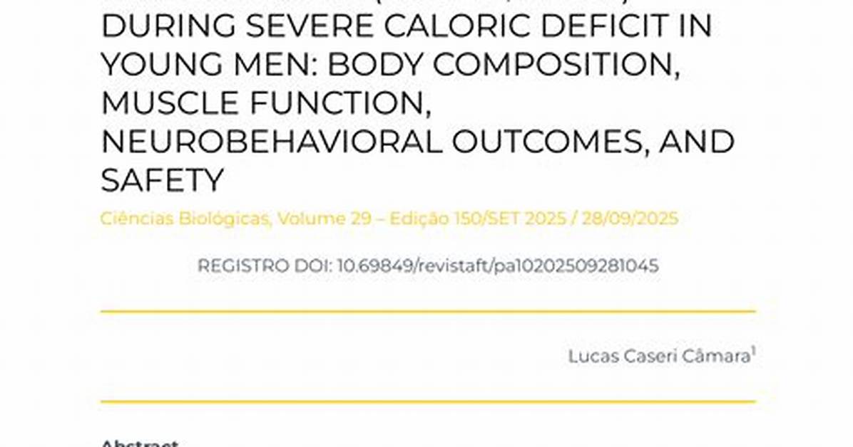 During a Severe Carbohydrate Deficit?