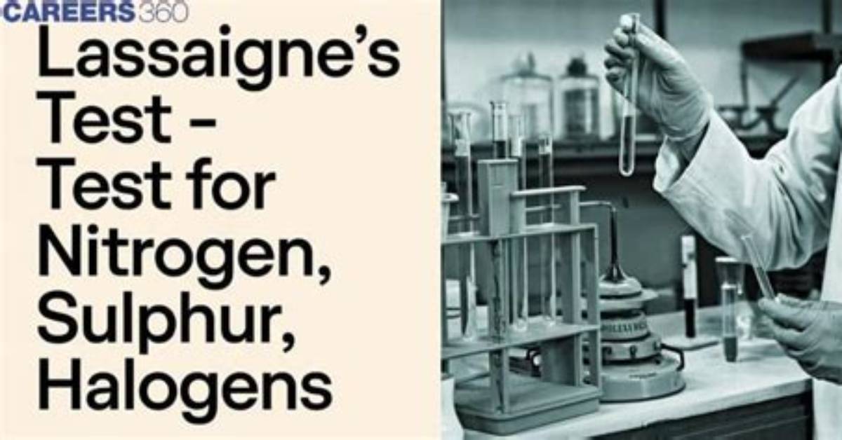 During Lassaigne's Test for Nitrogen a Blood?