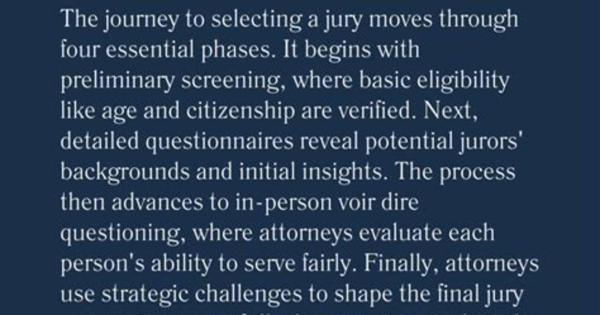 During the Jury Selection Process Which Challenge Is Unconstitutional?