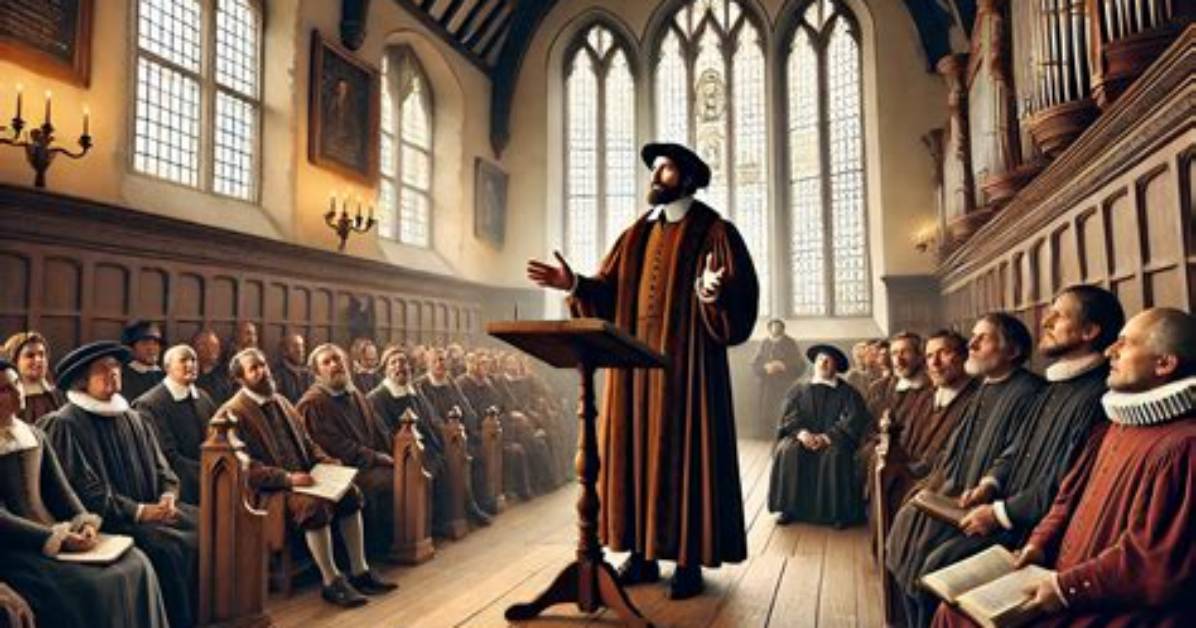 During the Protestant Reformation?
